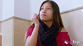 Latina Girl-Next-Door Adely Ruiz Turns Horny Slut for Fakings Porno