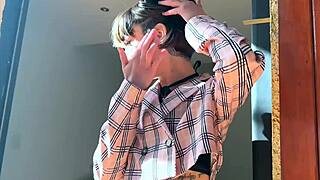 first time anal sex with bent over doggystyle licking 😏