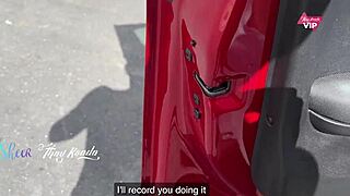 we banged on the street, cars passing, he creampied me.