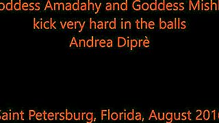 Two goddesses amadahy and miskha kick balls hard!