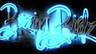 Buzzingbirdz Olga uses squirt machine and mops the floor after