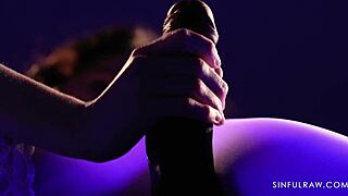 Anna and Aaron in hot interracial doggystyle 😍