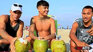 We're Just Drilling Our Buddy in POV Fun