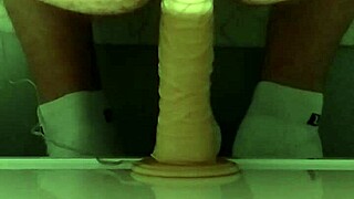 HETERO Uses DILDO for ANAL Fun