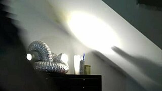 Buzzingbirdz Olga uses squirt machine and mops the floor after