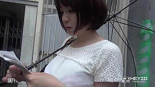 Asian Wife Ryo Tsujimoto Craves Secret Club Creampie Training