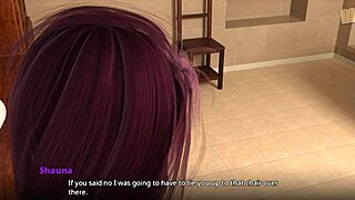 shauna passionately edges john in this emotional hentai scene with big tits and ass