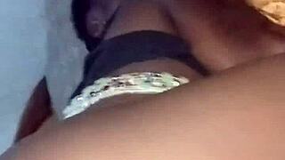 little ghetto slut gets her pussy fucked hard