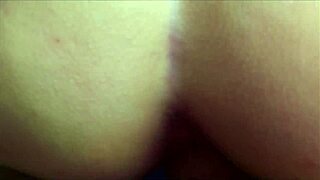 My girlfriend's ass on squeaky bed