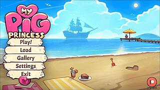 My Pig Princess Hentai Game Pornplay Ep 7: Sliding Between Sweaty Ass Cheeks