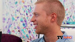 american couples hose each other down while having steamy pre party foreplay!