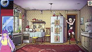 Hot elf blonde in souper game demo