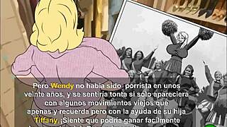 Busty cheer squad ass and tits in hentai cumshot 😍