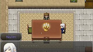 playing henteria chronicles 3, pixel art hentai game?