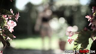 the taboo teen stepdaughter gets involved in a hardcore threesome with cum in mouth.