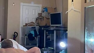 Daddy fucking his hot gay whore