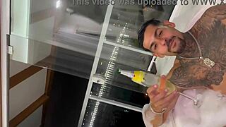 Hey, left my friend dripping in hotel after beach doggystyle fun