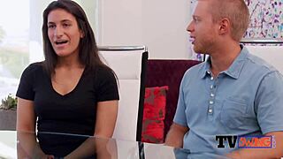 american couples hose each other down while having steamy pre party foreplay!