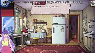 Hot elf blonde in souper game demo