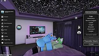 roblox furry gay couple engaging in steamy oral action with passion