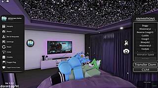 roblox furry gay couple engaging in steamy oral action with passion