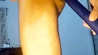 Gay man explores intense anal play with dildo in private session. His story unfolds with raw desire.