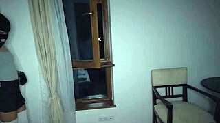 Watch this latina suck cock after breaking into the house?