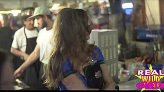 Sluts Flash on Fantasy Fest Streets!