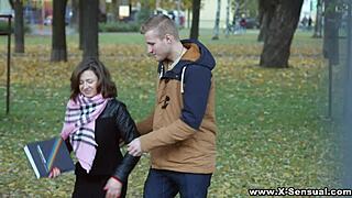 Sandra wellness passionately rides and masturbates her shaved pussy in doggystyle 😍