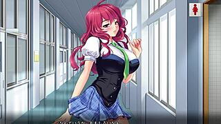 i squirted in the classroom toilet with anal