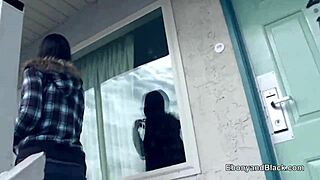 nervous black amateur lands a porn casting job 😎