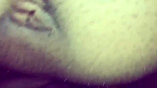 Horny Fan Begs for Bareback Creampie Cumshot from Big Black Cock