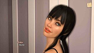 Robin Leaps Into Intense Hentai Faith With Big Tits Brunette Ass Cartoon