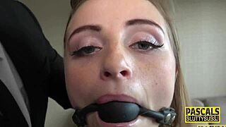 Male Dom Whips and Binds Submissive for Hardcore Ass Fingering