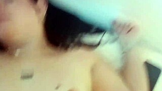 Real Amateur Homemade Video of Cute Tattooed Girl Jhodez1 Giving Handjob