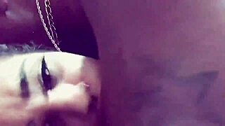 Horny Fan Begs for Bareback Creampie Cumshot from Big Black Cock