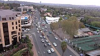 Curvy African Milf Rides Friend's Face