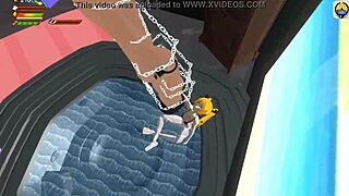 she dominates as a vampire in the whirlpool, pov piss game