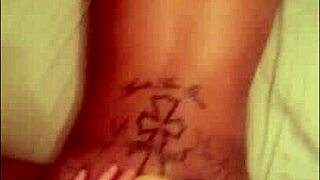 Amateur Ebony Couple Fucking Ass Play