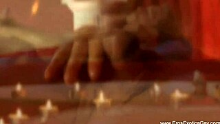 Sensual Groping Of Gay Bodies In Intimate Touching