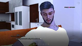 the seven realms vampire prince atlas fucking leyana in shower from behind and lifted position