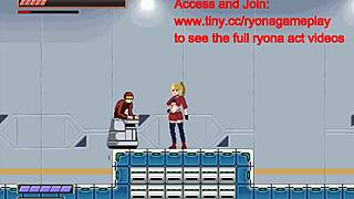 नई इरोटिक हentai गेम में क्यूट ब्लोंड का मर्दों संग फॉरबिडन सेक्स