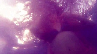 i couldn't resist gabriela's big ass in the pool, we had passionate sex