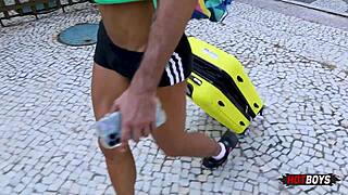 greedy ass takes monster cock