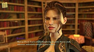 In this hentai game anime episode, the price of power unfolds