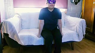 Señor Degenerado Voyeur Touches Señorita and Asks Her to Strip