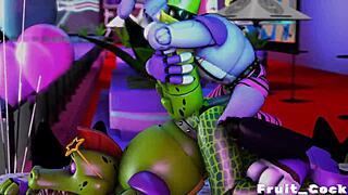 Gay Cock in Fnaf Fruit Scene