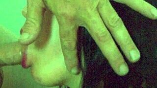 Look At Her Mouth Working The Penis!