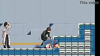 cute blonde in hentai sex with mens in forby act new erotic hentai game