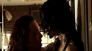 Julia Voth seduces in intense lesbian kissing and sucking scene